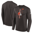 Browns Long Sleeve Icon Nike T-Shirt