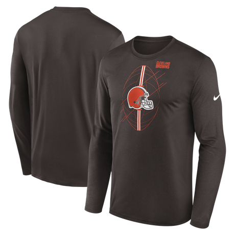 Browns Long Sleeve Icon Nike T-Shirt