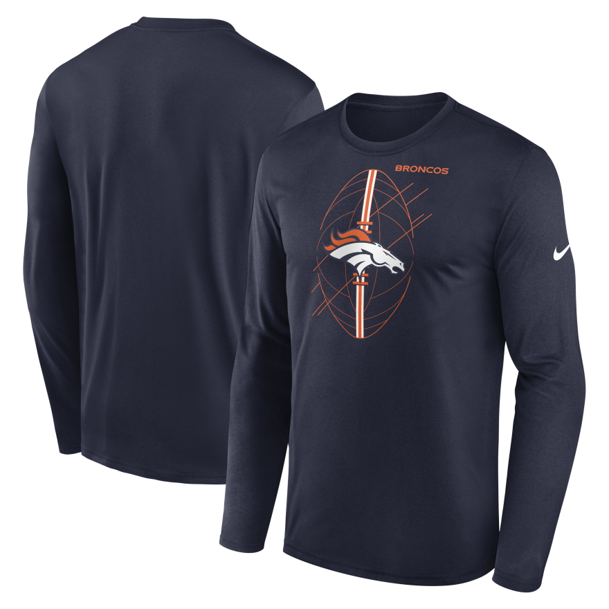 Broncos Long Sleeve Icon Nike T-Shirt