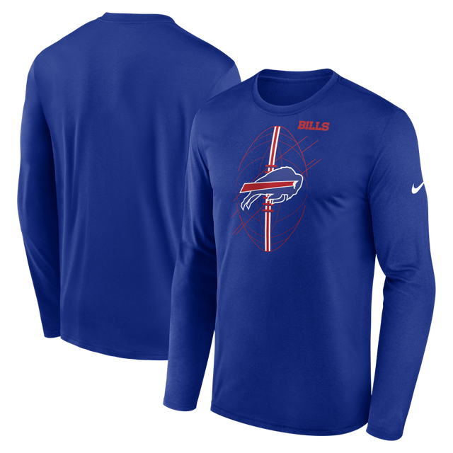 Bills Long Sleeve Icon Nike T-Shirt