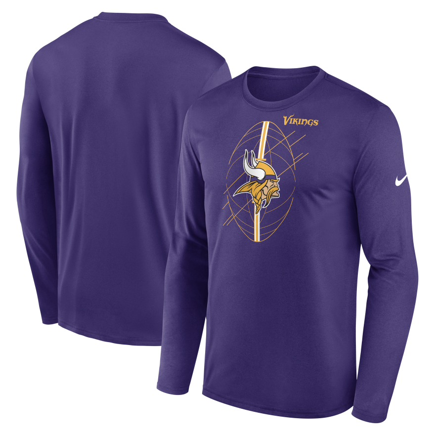 Vikings Long Sleeve Icon Nike T-Shirt