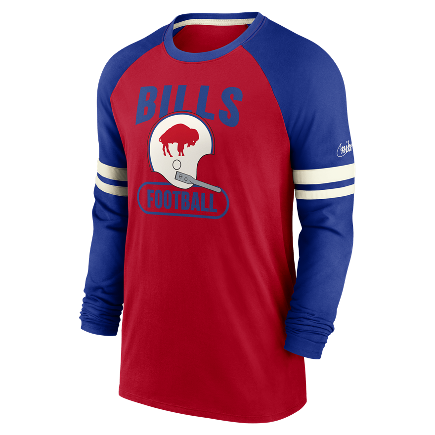Bills Nike Dri-Fit Helmet Long Sleeve T-shirt