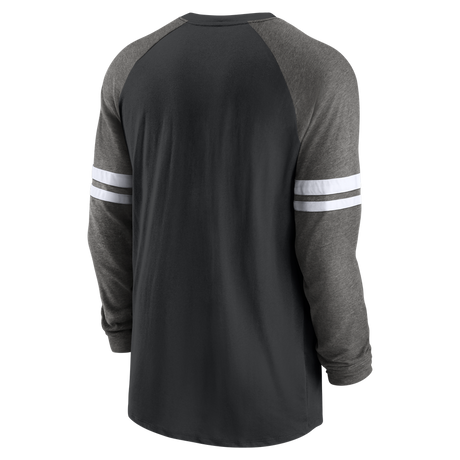 Ravens Nike Dri-Fit Raglan Long Sleeve T-Shirt