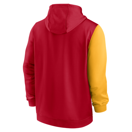 Chiefs Nike Colorblock Performance Pullover Hoodie