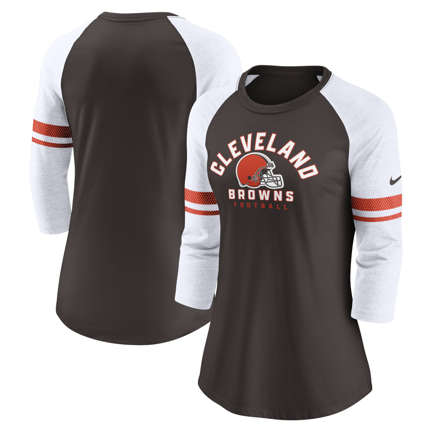 Browns Women's Fashion Sleeve Nike T-Shirt