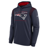 Patriots Nike Sideline Logo Performance Pullover Hoodie