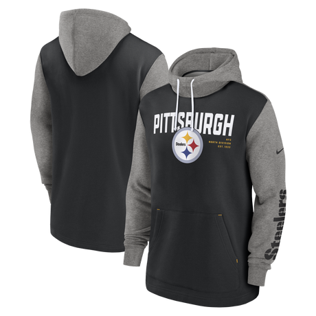 Steelers Nike Color Block Hoodie