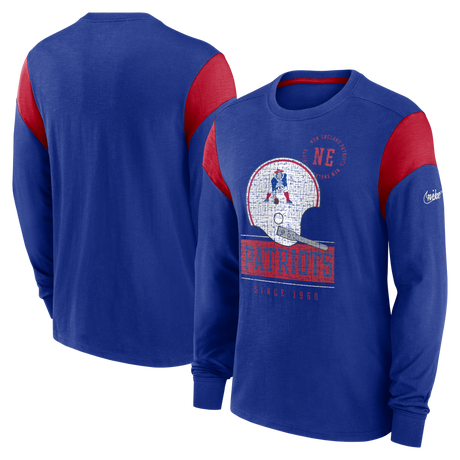 Patriots Nike 2022 Historic Slub Long Sleeve T-Shirt