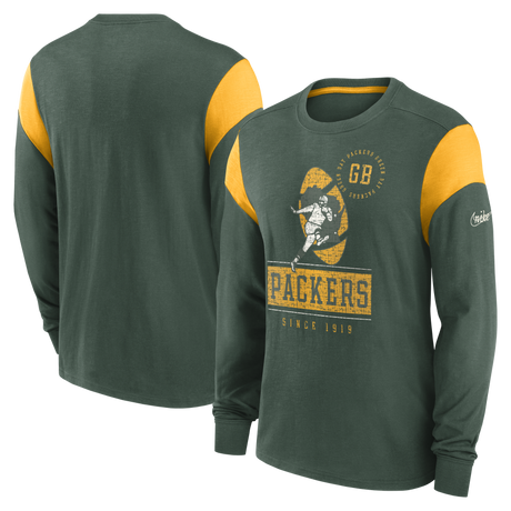 Packers Nike 2022 Historic Slub Long Sleeve T-Shirt