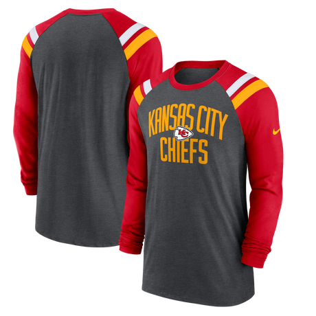 Chiefs Nike Raglan Long Sleeve T-Shirt