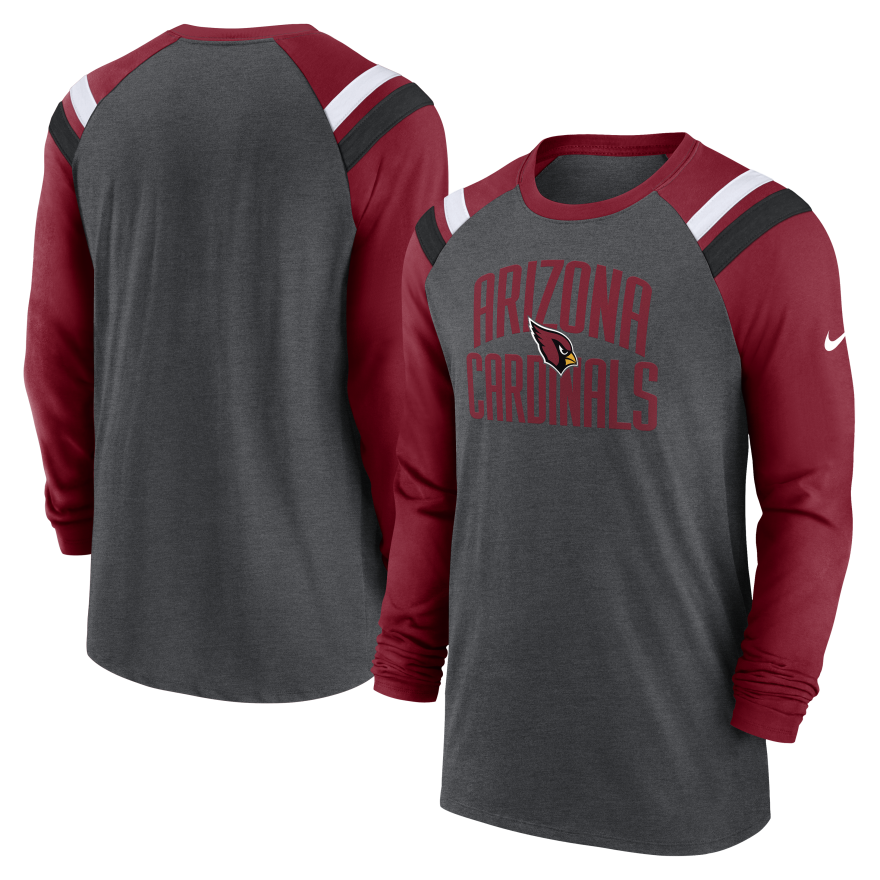 Cardinals Nike Raglan Long Sleeve T-Shirt