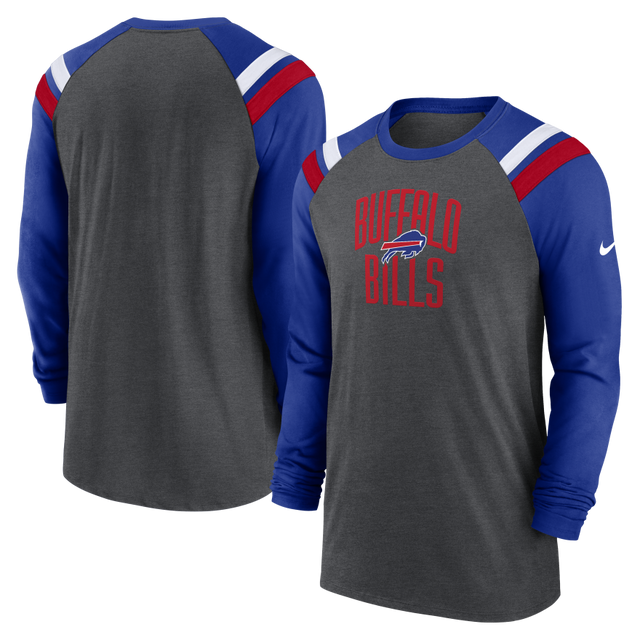 Bills Nike Raglan Long Sleeve T-Shirt