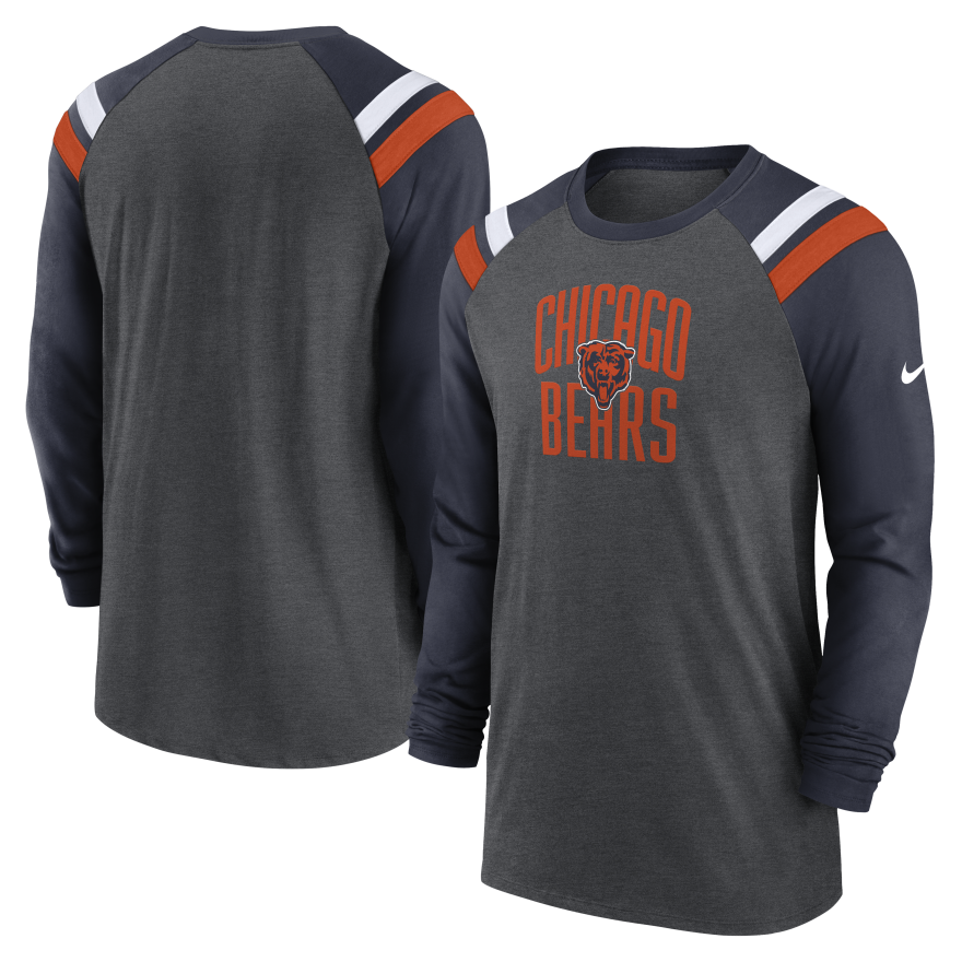 Bears Nike Raglan Long Sleeve T-Shirt