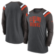 Browns Nike Raglan Long Sleeve T-Shirt