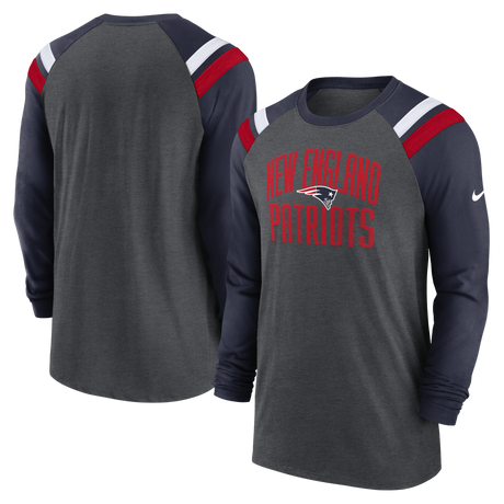 Patriots Nike Raglan Long Sleeve T-Shirt