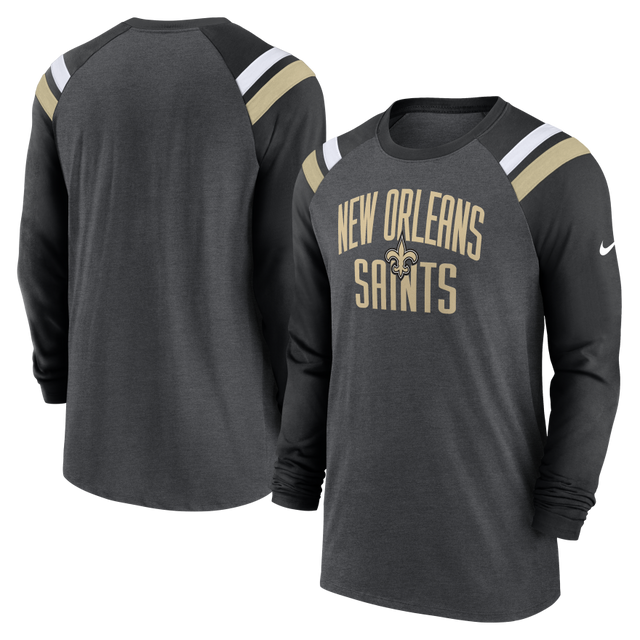 Saints Nike Raglan Long Sleeve T-Shirt