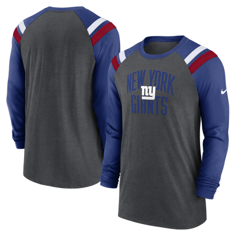 Giants Nike Raglan Long Sleeve T-Shirt