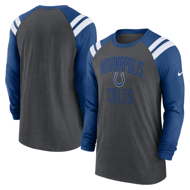 Colts Nike Raglan Long Sleeve T-Shirt