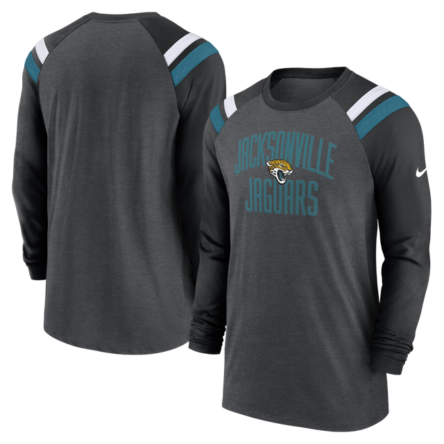 Jaguars Nike Raglan Long Sleeve T-Shirt