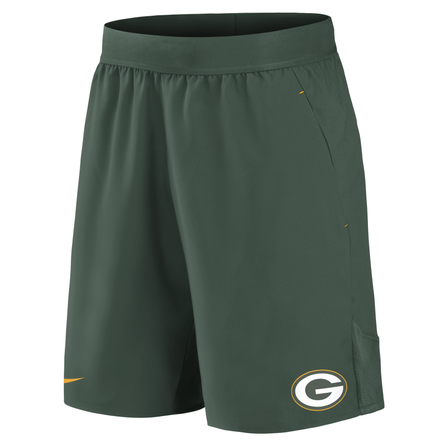 Packers Stretch Woven Nike Dri-FIT Shorts