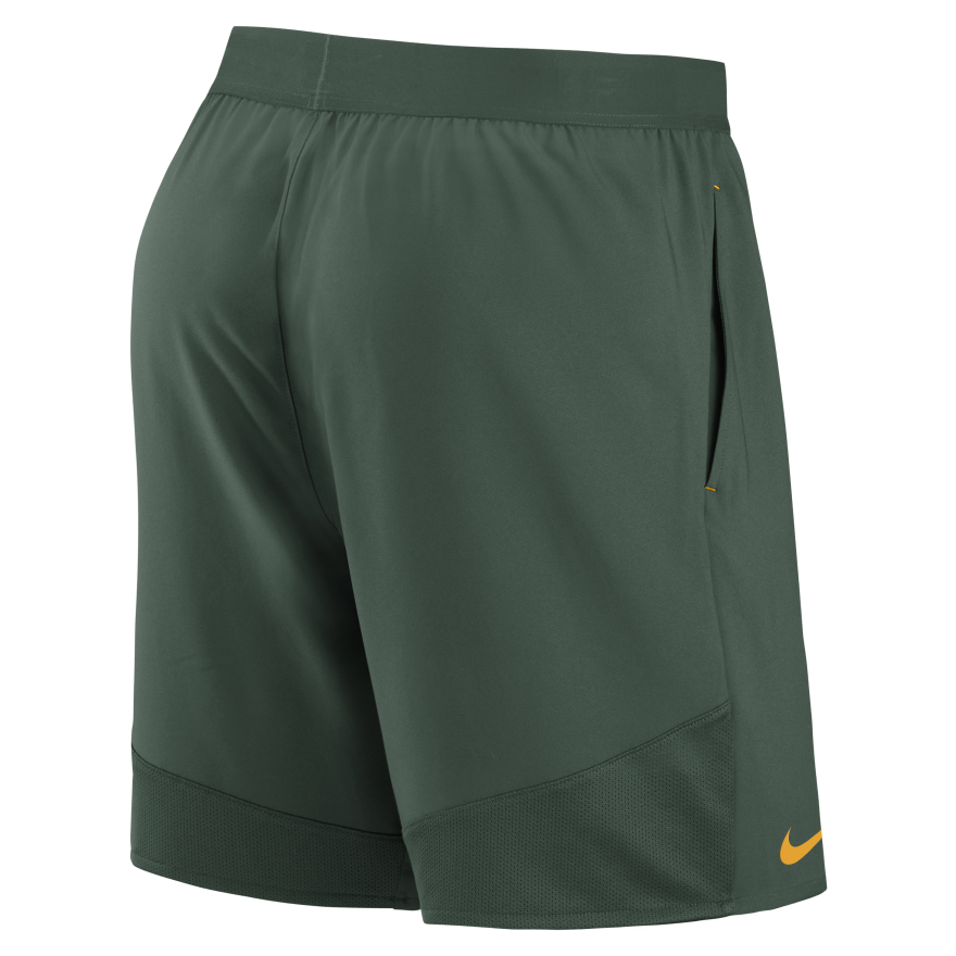 Packers Stretch Woven Nike Dri-FIT Shorts