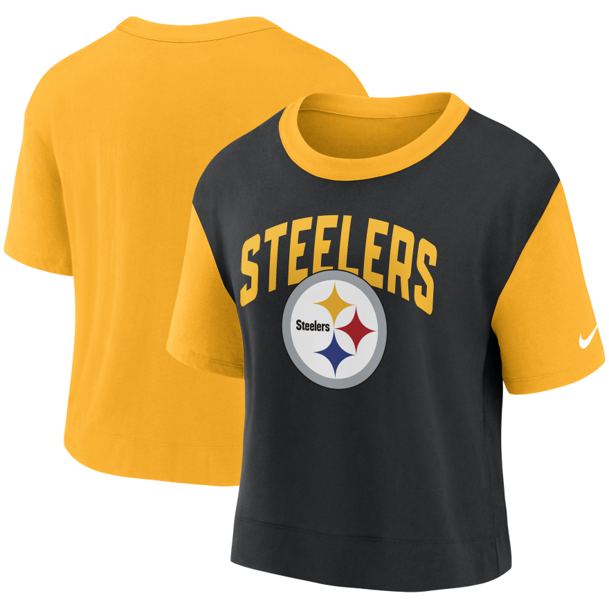 Steelers Women's High Hip T-Shirt