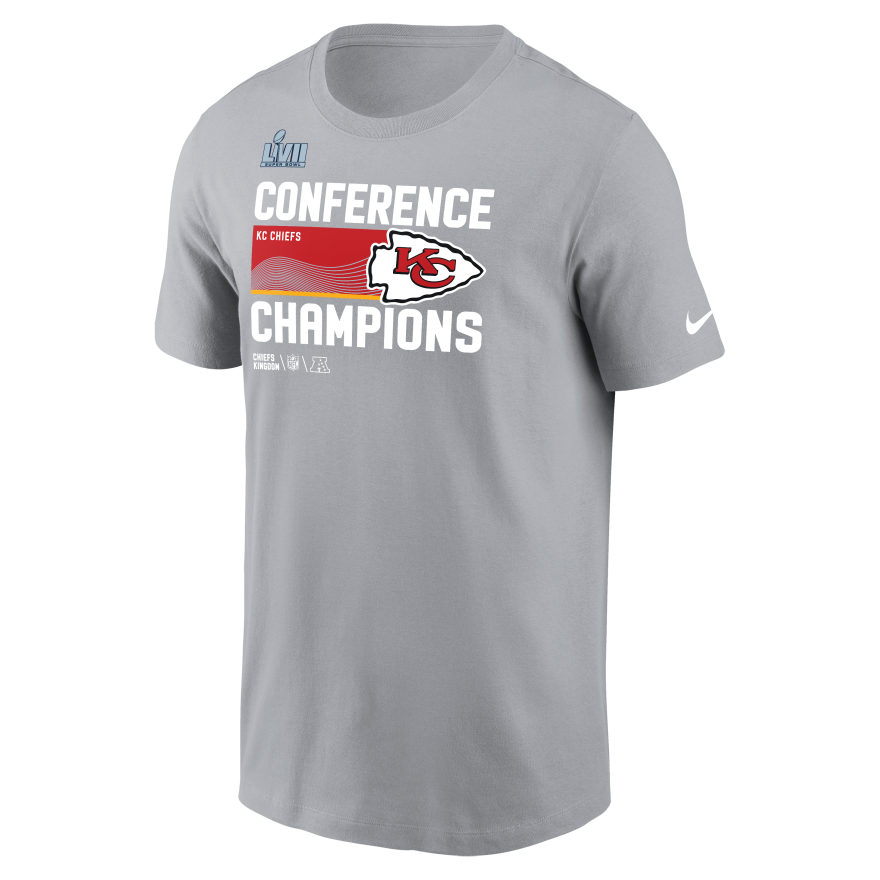 Chiefs 2023 AFC Conference Trophy Tee by Fanatics