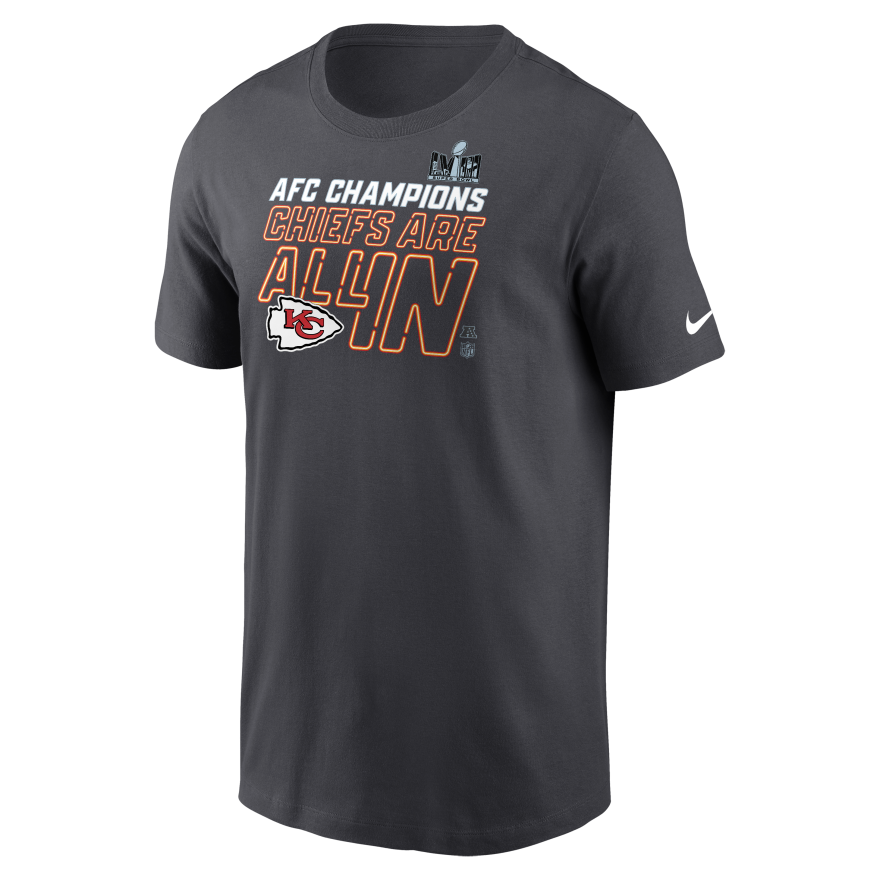 Chiefs 2024 Conference Champs Trophy T-Shirt