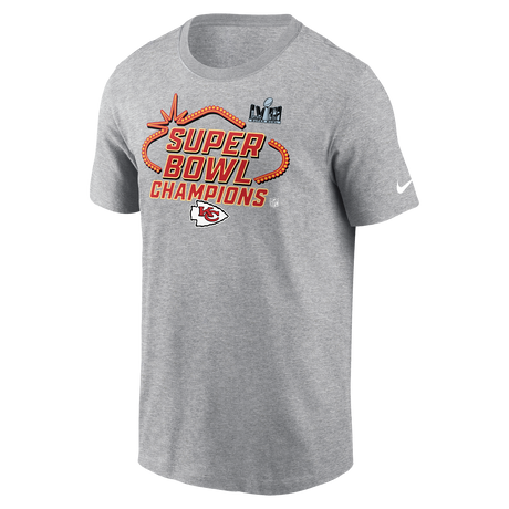 Kansas City Chiefs Super Bowl LVIII (58) Champions Trophy T-Shirt