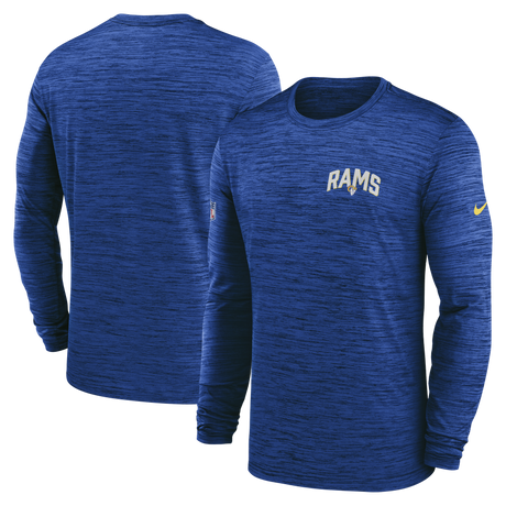 Rams Nike 2022 Velocity Performance Long Sleeve T-Shirt