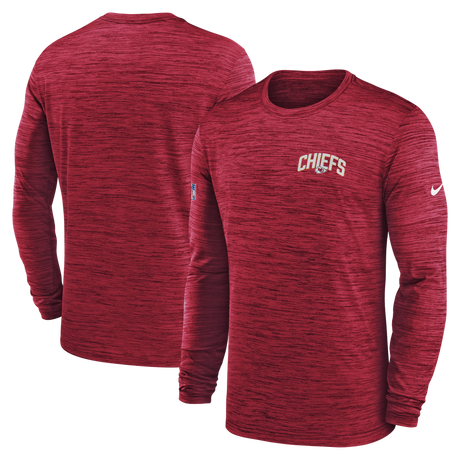 Chiefs Nike 2022 Velocity Performance Long Sleeve T-Shirt