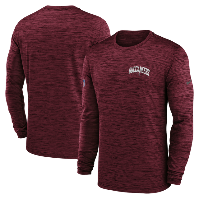 Buccaneers Nike 2022 Velocity Performance Long Sleeve T-Shirt