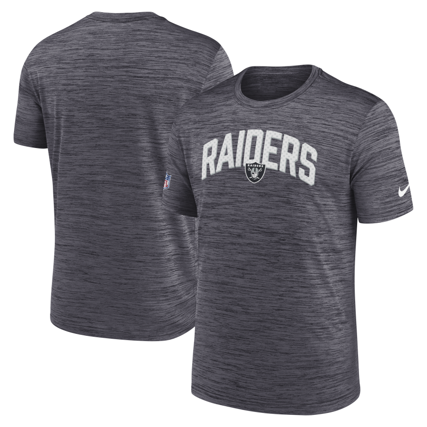 Raiders Nike 2022 Velocity Performance T-shirt