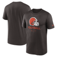 Browns Nike Football T-shirt - Brown