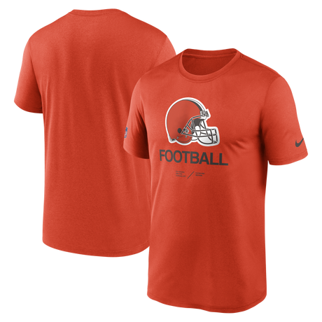 Browns Nike Football T-shirt - Orange