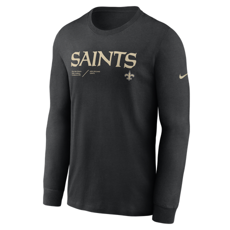 Saints Nike Team Issue Long Sleeve T-shirt