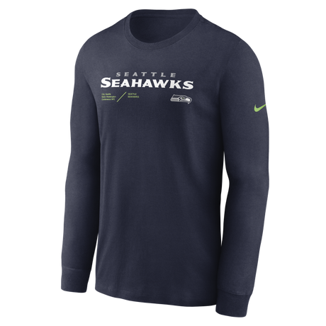 Seahawks Nike Team Issue Long Sleeve T-shirt