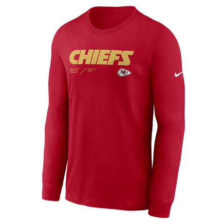 Chiefs Nike Team Issue Long Sleeve T-shirt