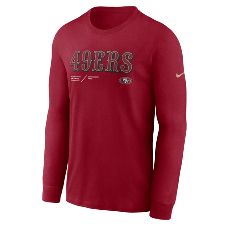 49ers Nike Team Issue Long Sleeve T-shirt