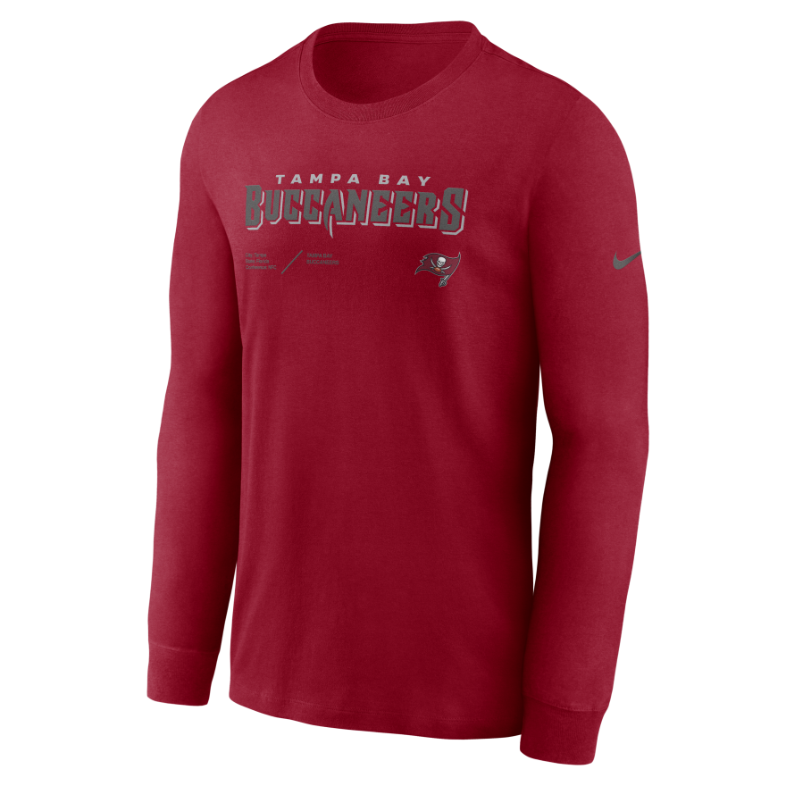 Buccaneers Nike Team Issue Long Sleeve T-shirt