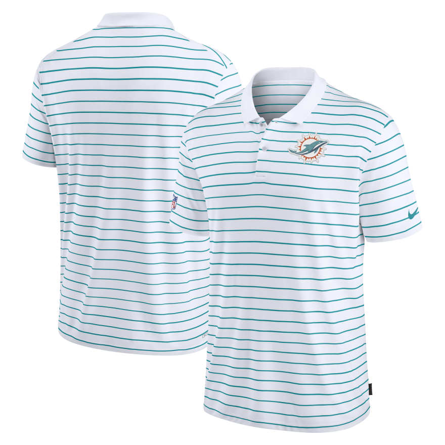 Dolphins Nike Victory Polo -White