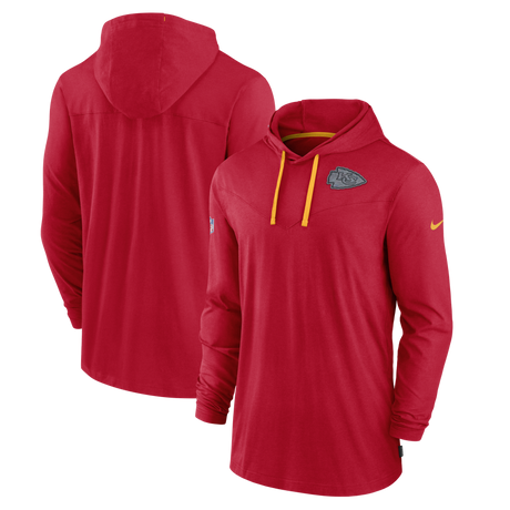 Chiefs Nike Dri-Fit Hooded Long Sleeve T-Shirt