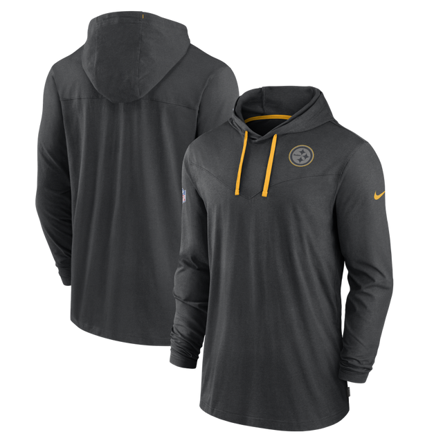 Steelers Nike Dri-Fit Hooded Long Sleeve T-Shirt