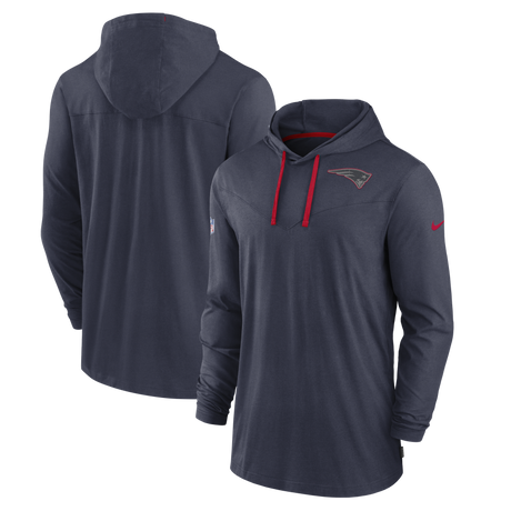 Patriots Nike Dri-Fit Hooded Long Sleeve T-Shirt