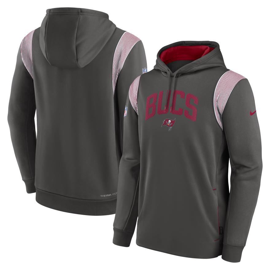 Buccaneers Sideline Nike Thermaflex PO Fleece Hoodie