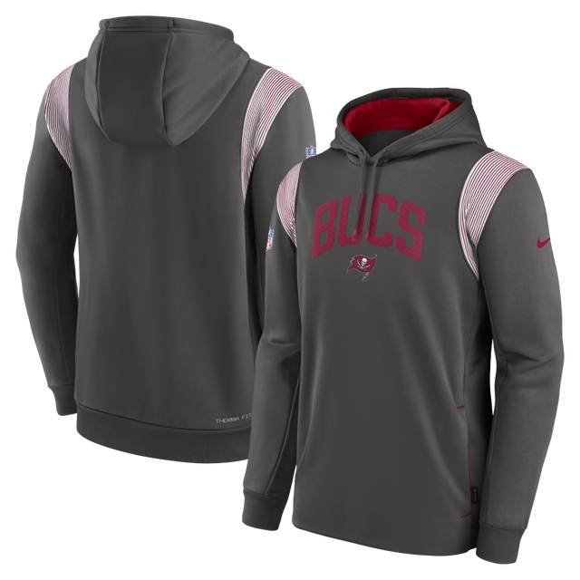 Buccaneers Sideline Nike Thermaflex PO Fleece Hoodie