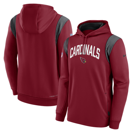 Cardinals Sideline Nike Thermaflex PO Fleece Hoodie