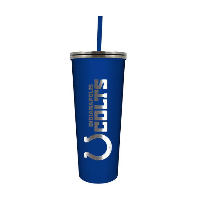 Colts 18 oz. Skinny Tumbler