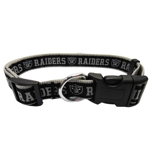 Raiders Pets First Nylon Dog Collar