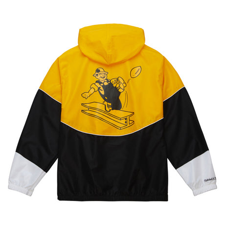 Steelers Lightweight Mitchell and Ness Windbreaker